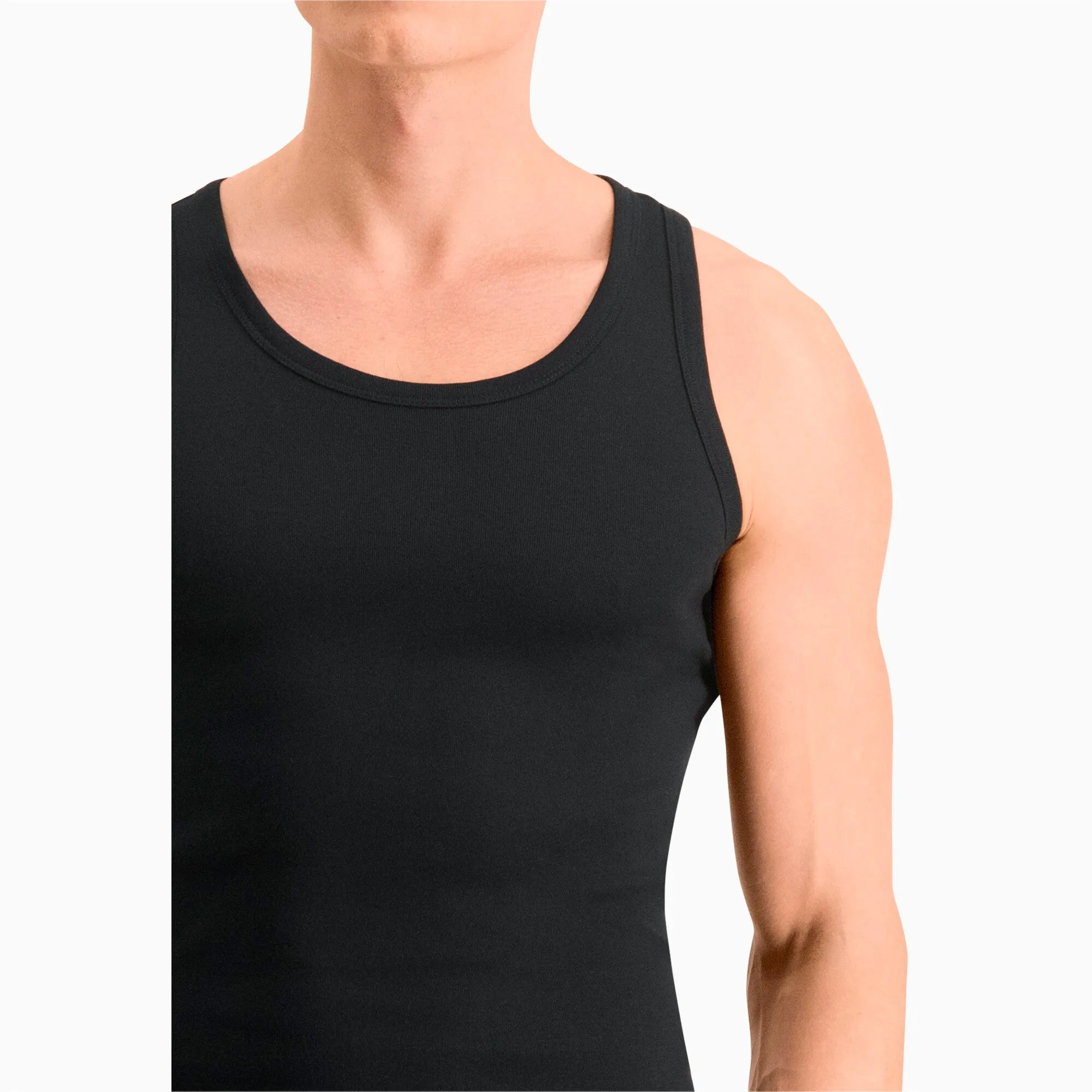 2 Pack Everyday Comfort Cotton Stretch Tanktops