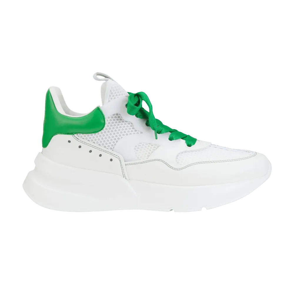 Alexander McQueen Oversized Runner 'White Green'