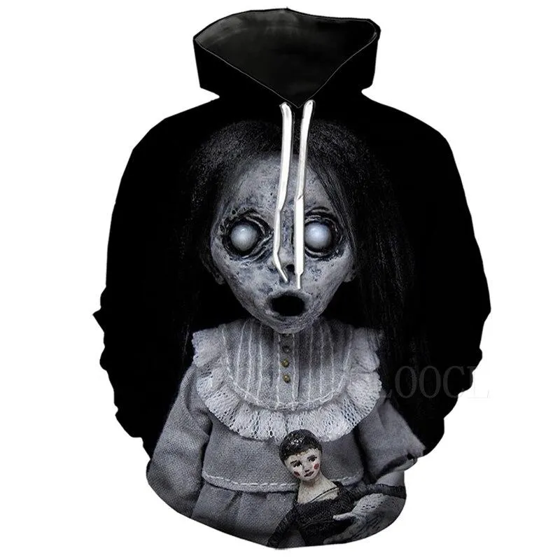 Anime Terror 3D Printed Casual Hoodie Sweatshirt for Men and Women