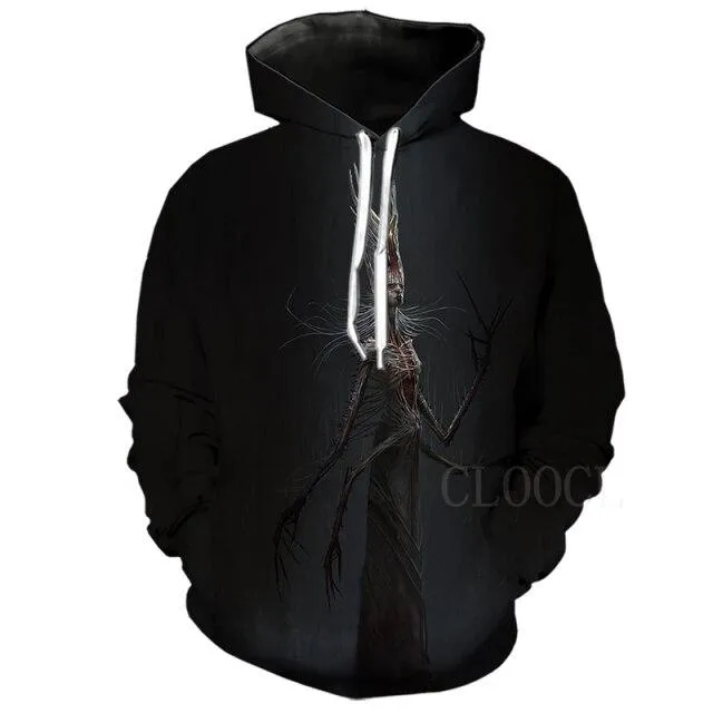 Anime Terror 3D Printed Casual Hoodie Sweatshirt for Men and Women