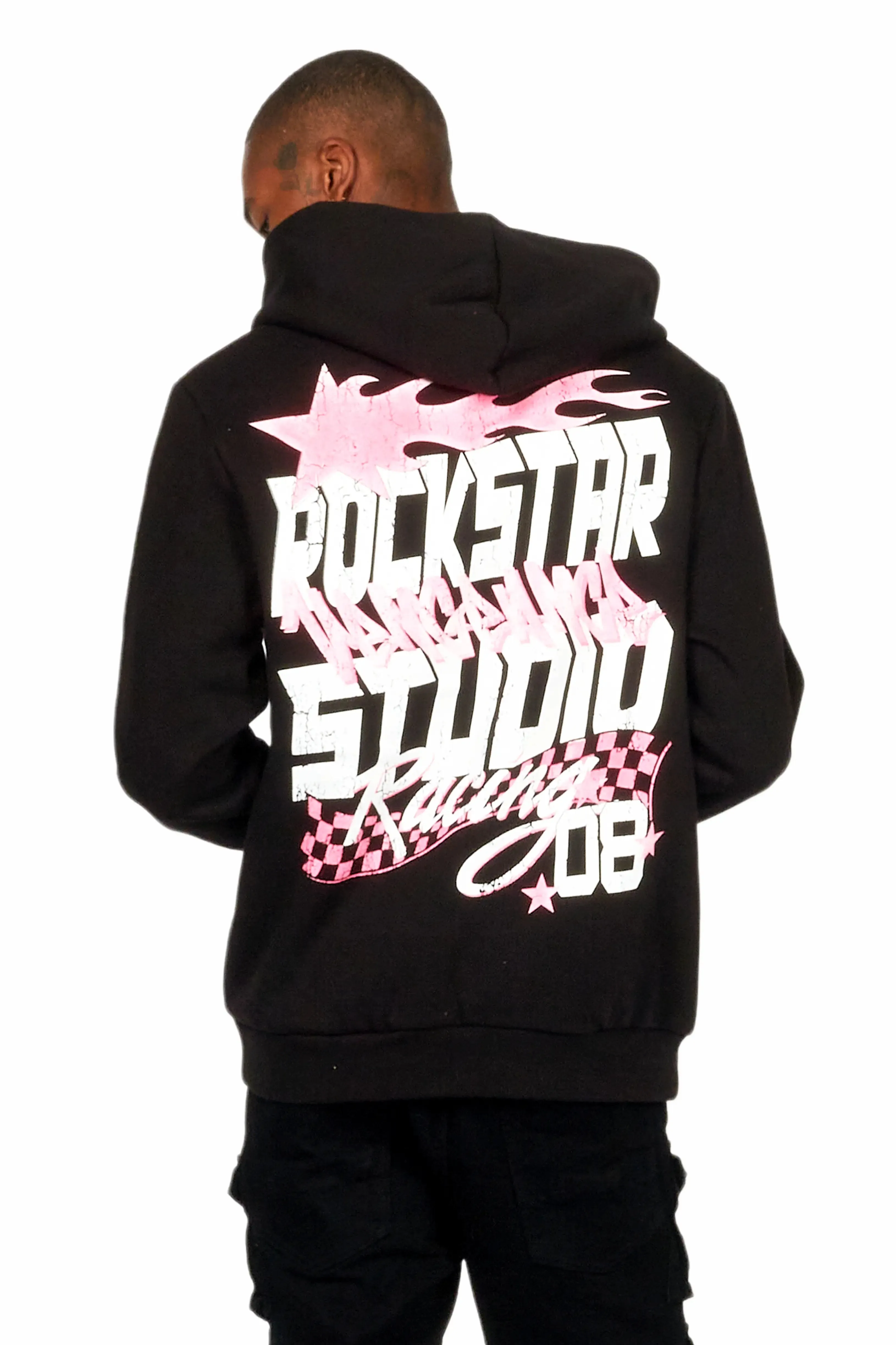 Stylish Anneso Black Graphic Hoodie for Unisex