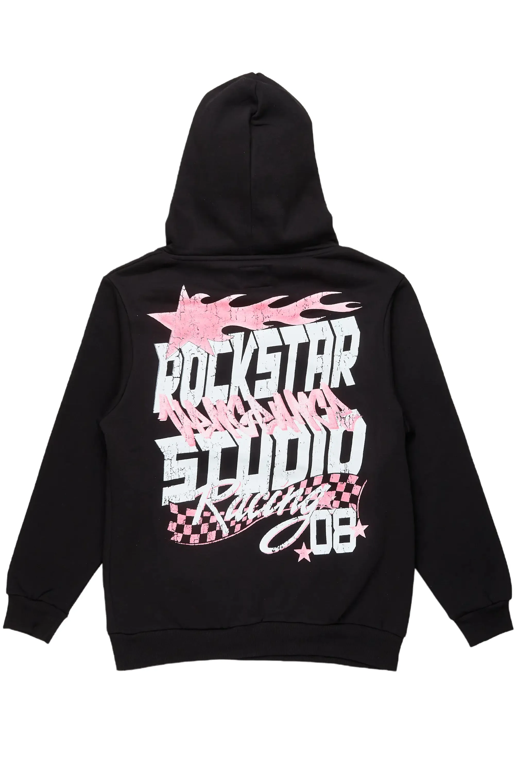 Stylish Anneso Black Graphic Hoodie for Unisex