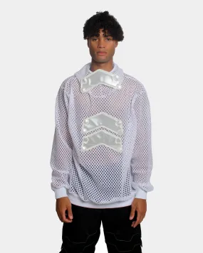 ASTROMESH BALACLAVA HOODIE UNISEX WHITE / WHITE