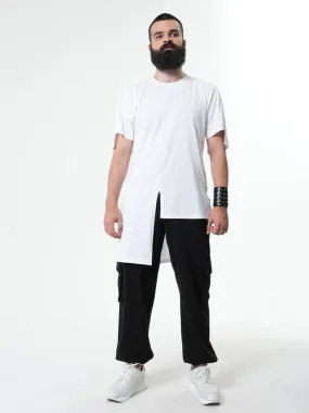 Asymmetric Mens Tunic