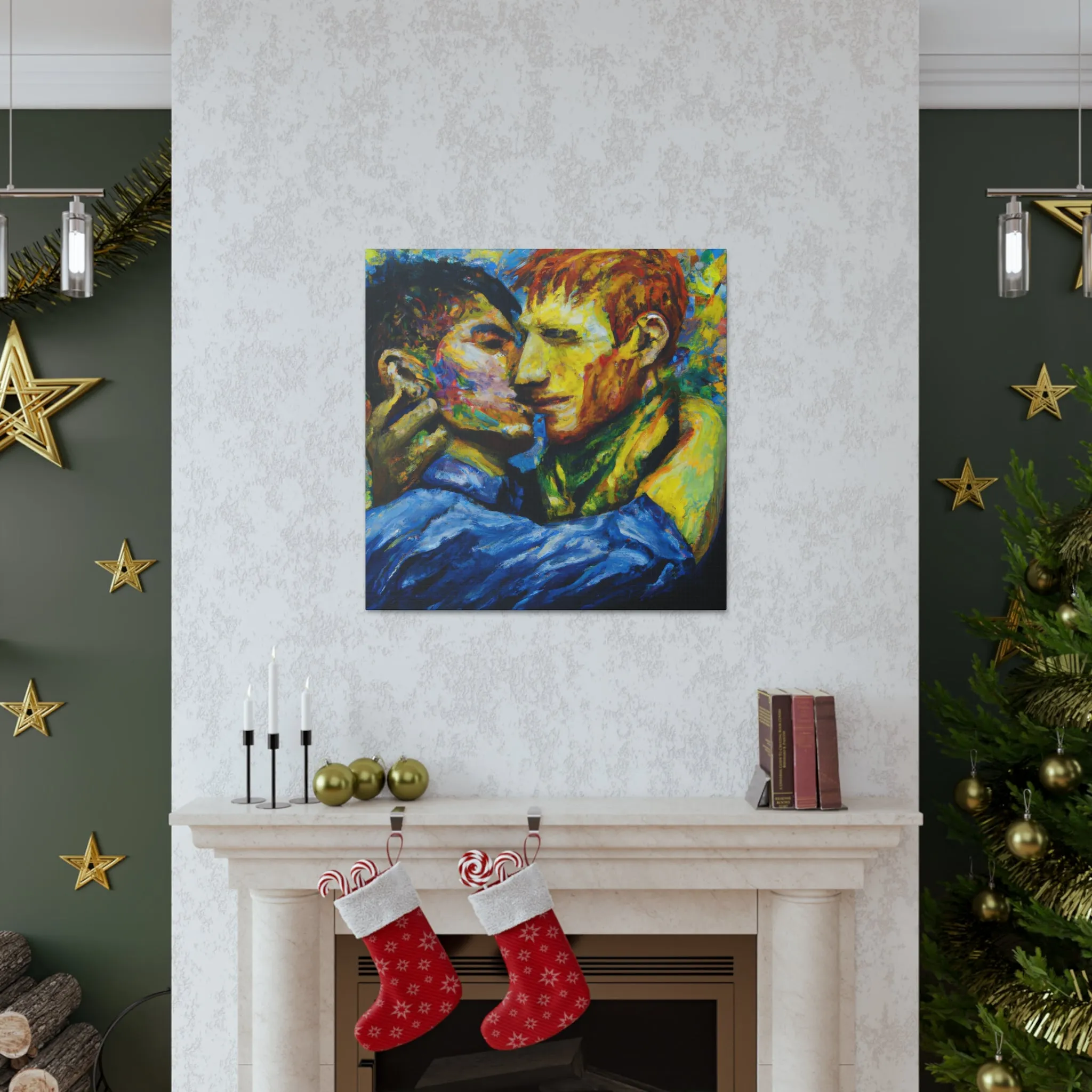 AuroraArtista - Gay Couple Wall Art