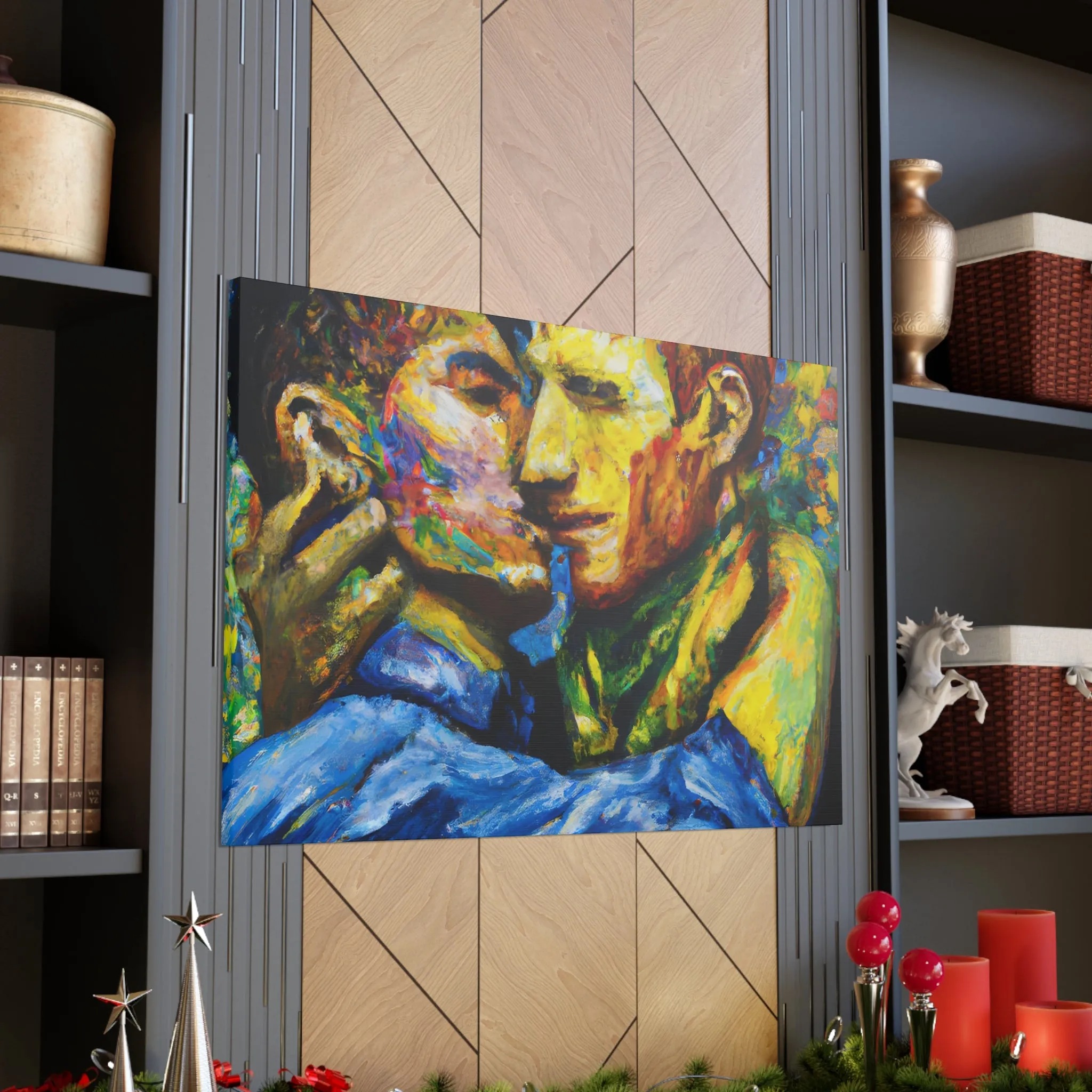 AuroraArtista - Gay Couple Wall Art