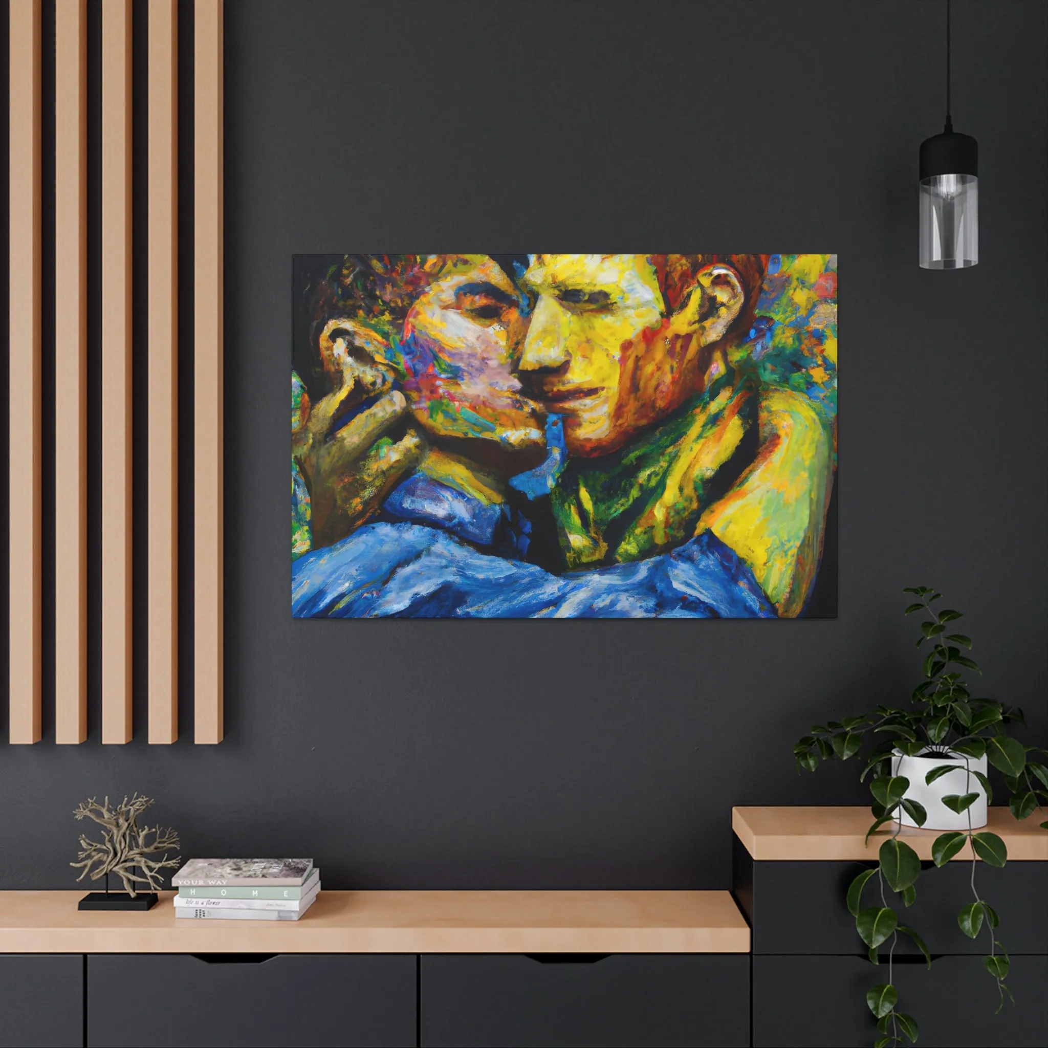 AuroraArtista - Gay Couple Wall Art