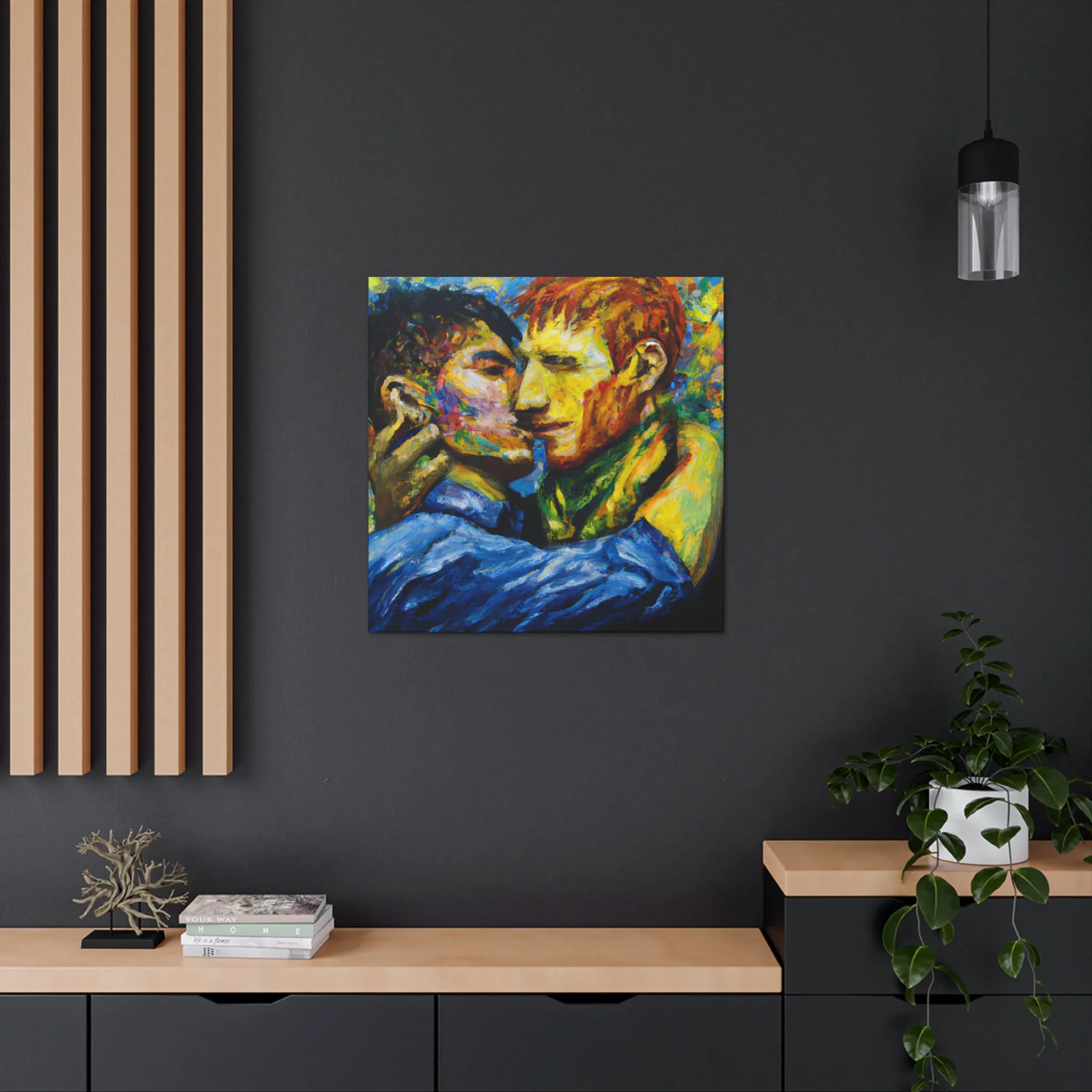 AuroraArtista - Gay Couple Wall Art