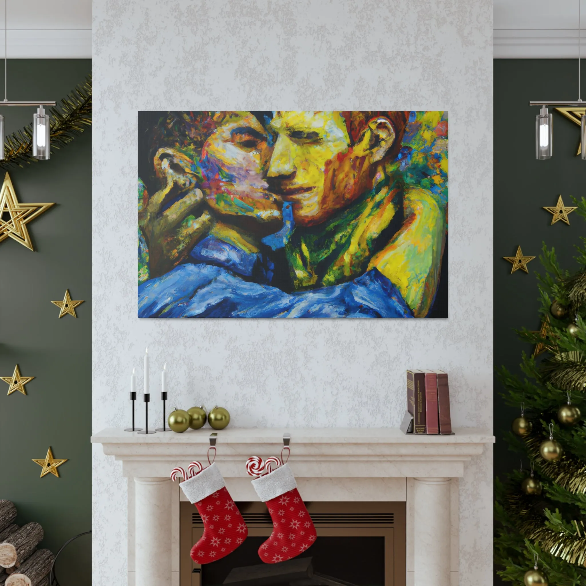 AuroraArtista - Gay Couple Wall Art