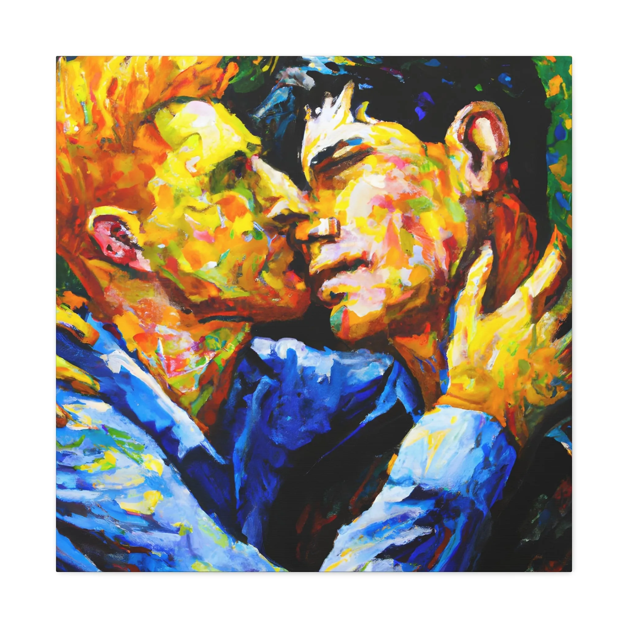 AuroraFlux - Gay Couple Wall Art