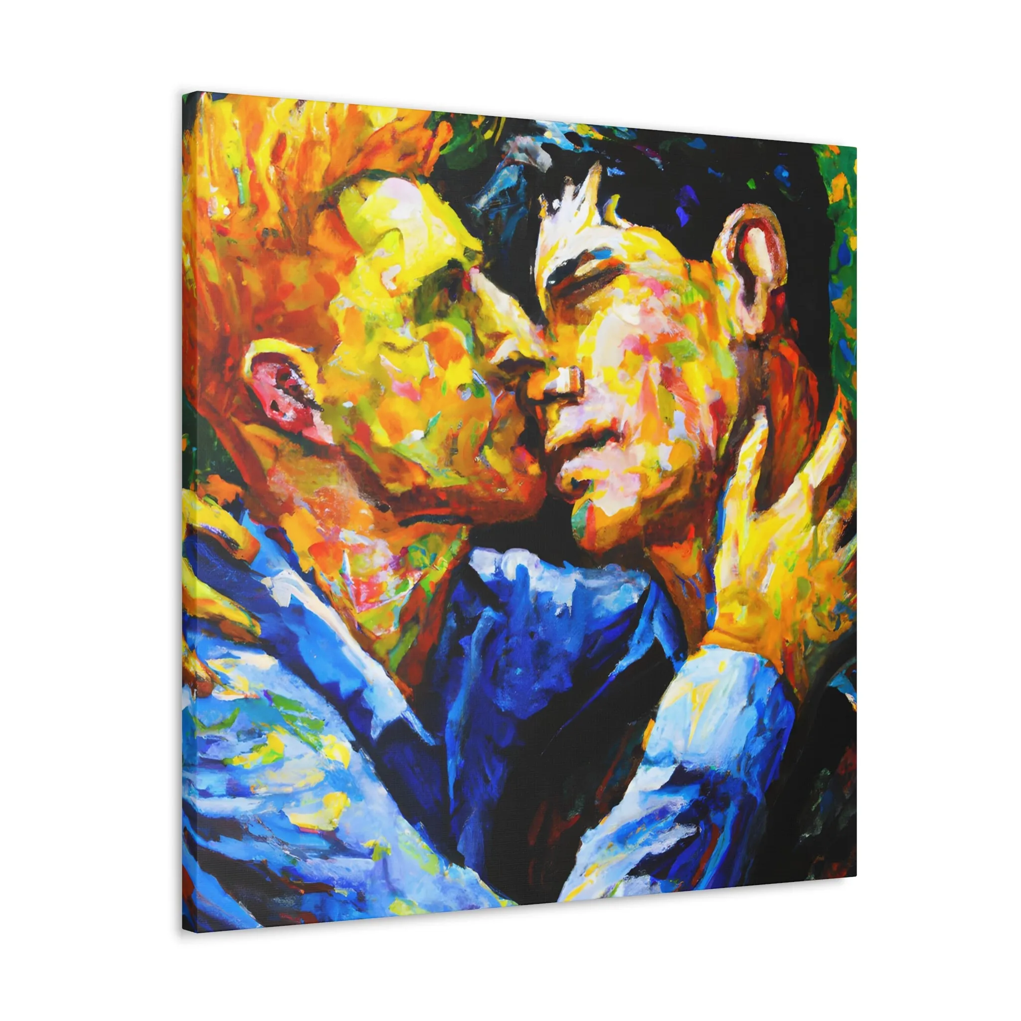 AuroraFlux - Gay Couple Wall Art