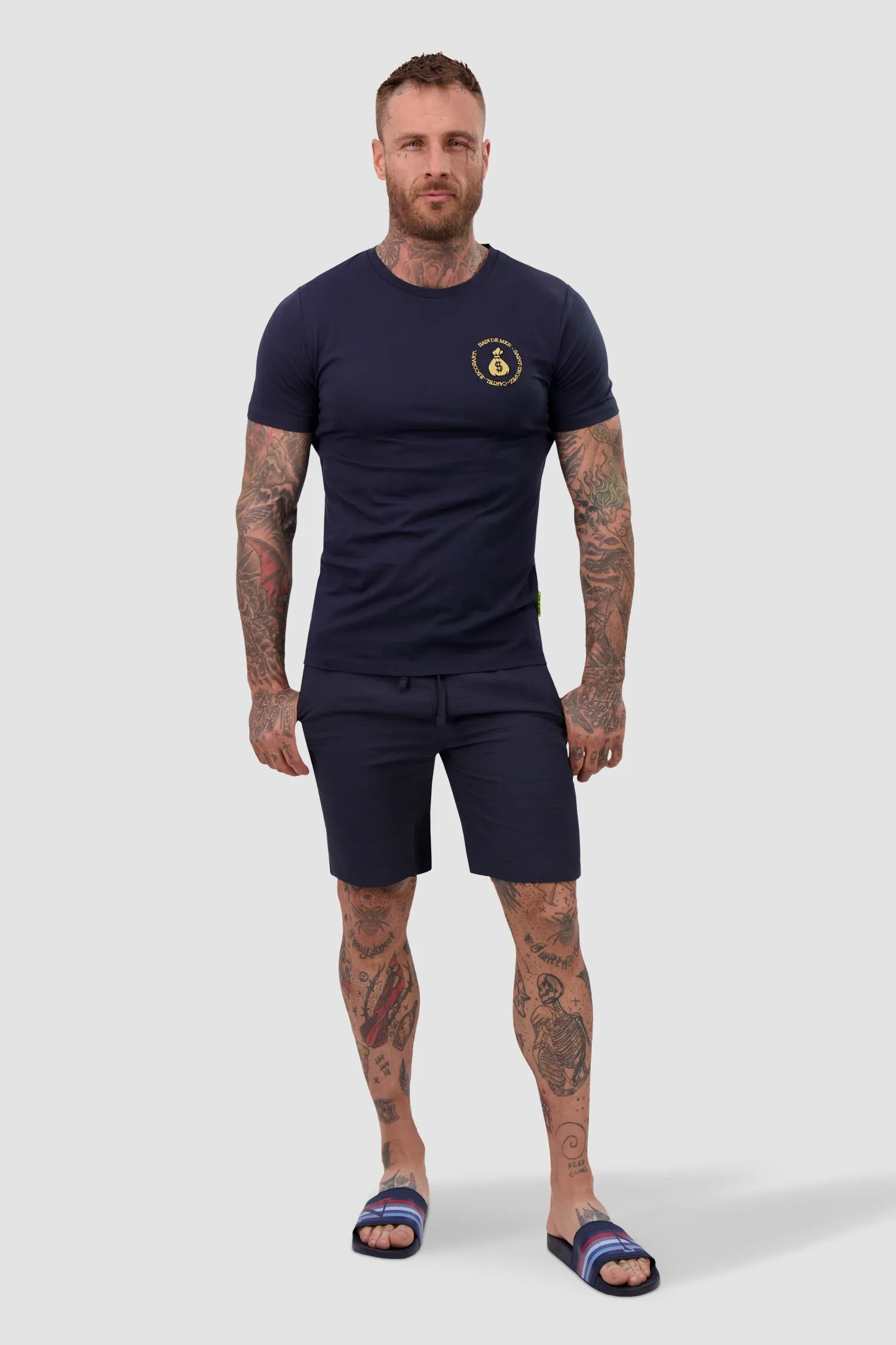 Bain de Mer Navy Escobart Cartel T-Shirt