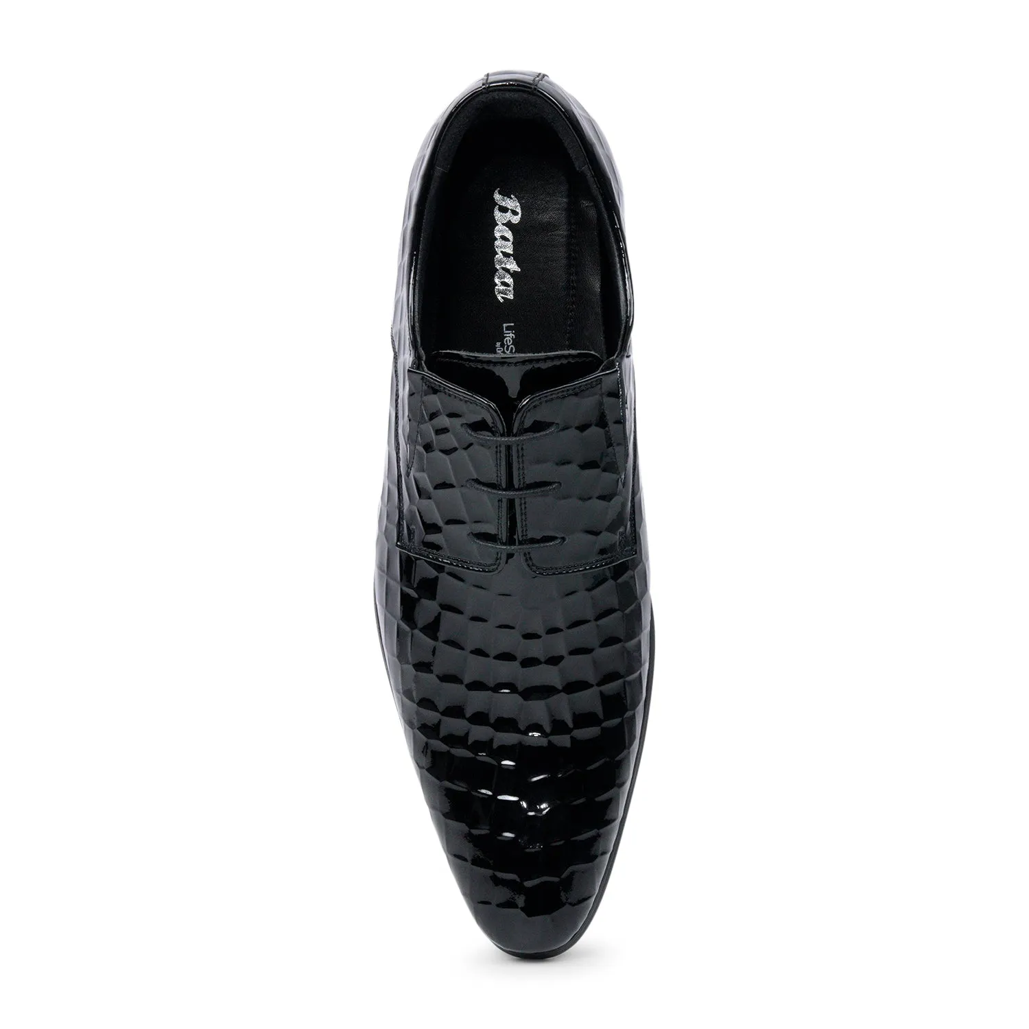 Bata Big Day Crocodile-Effect Shoe for Men