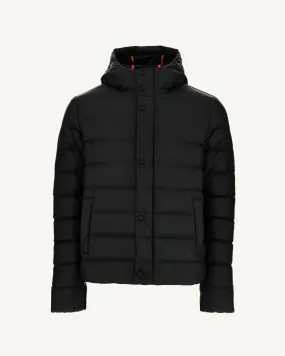 Black Jorge hooded puffer jacket