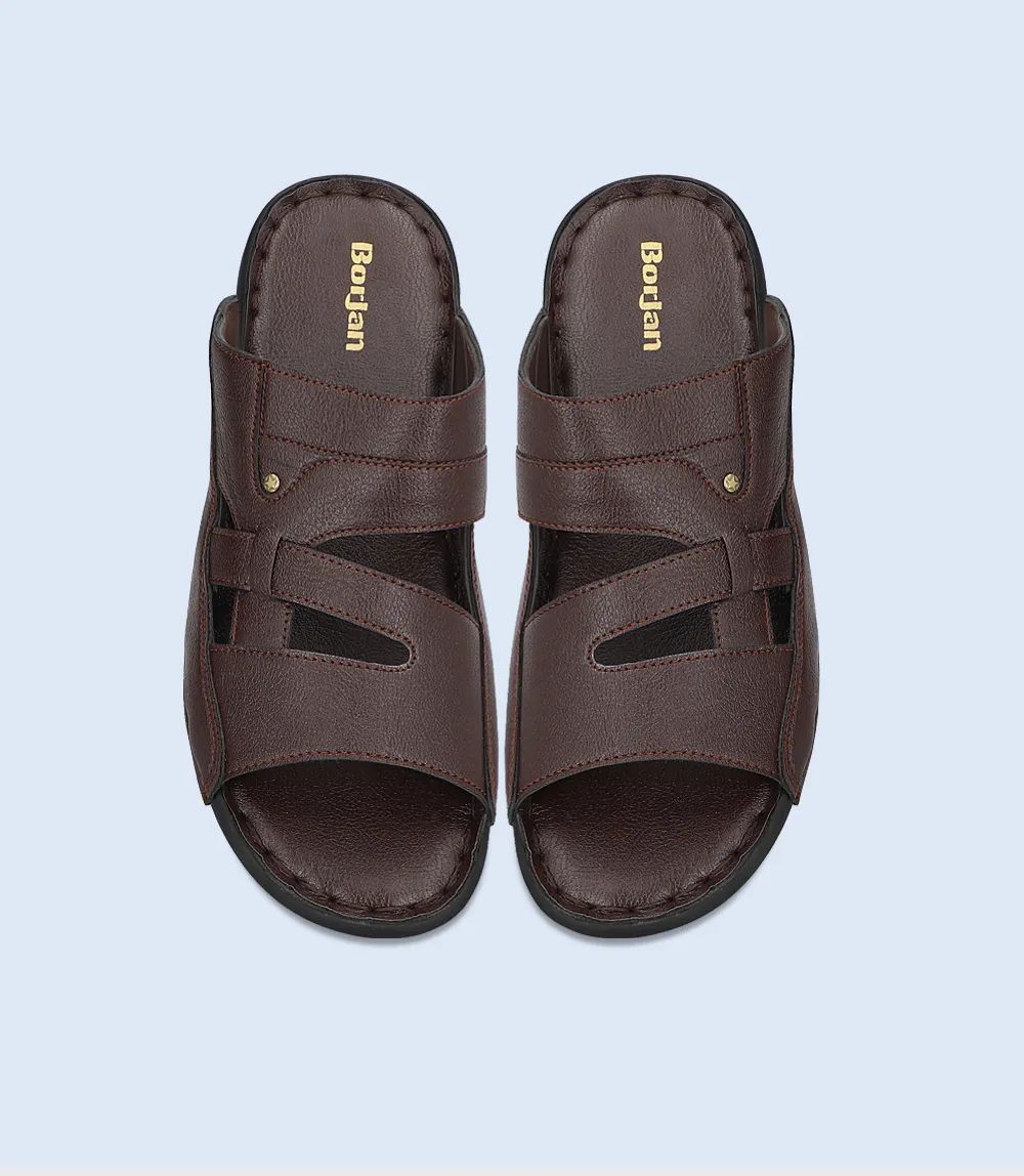 BM4925-ESPRESSO-Men Slippers