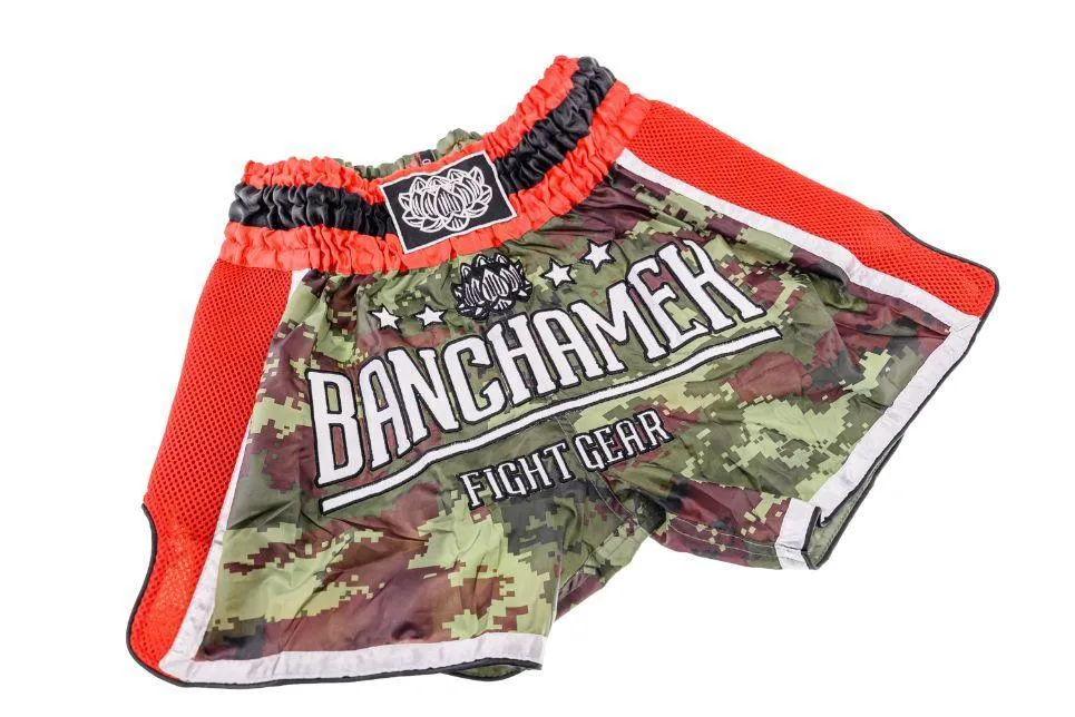 Buakaw Shorts BFG5-2 CAMO RED