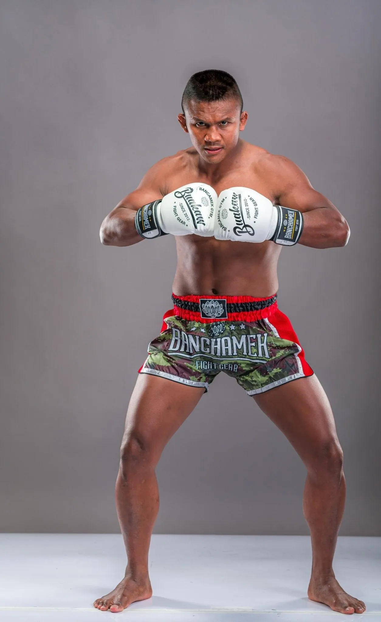 Buakaw Shorts BFG5-2 CAMO RED