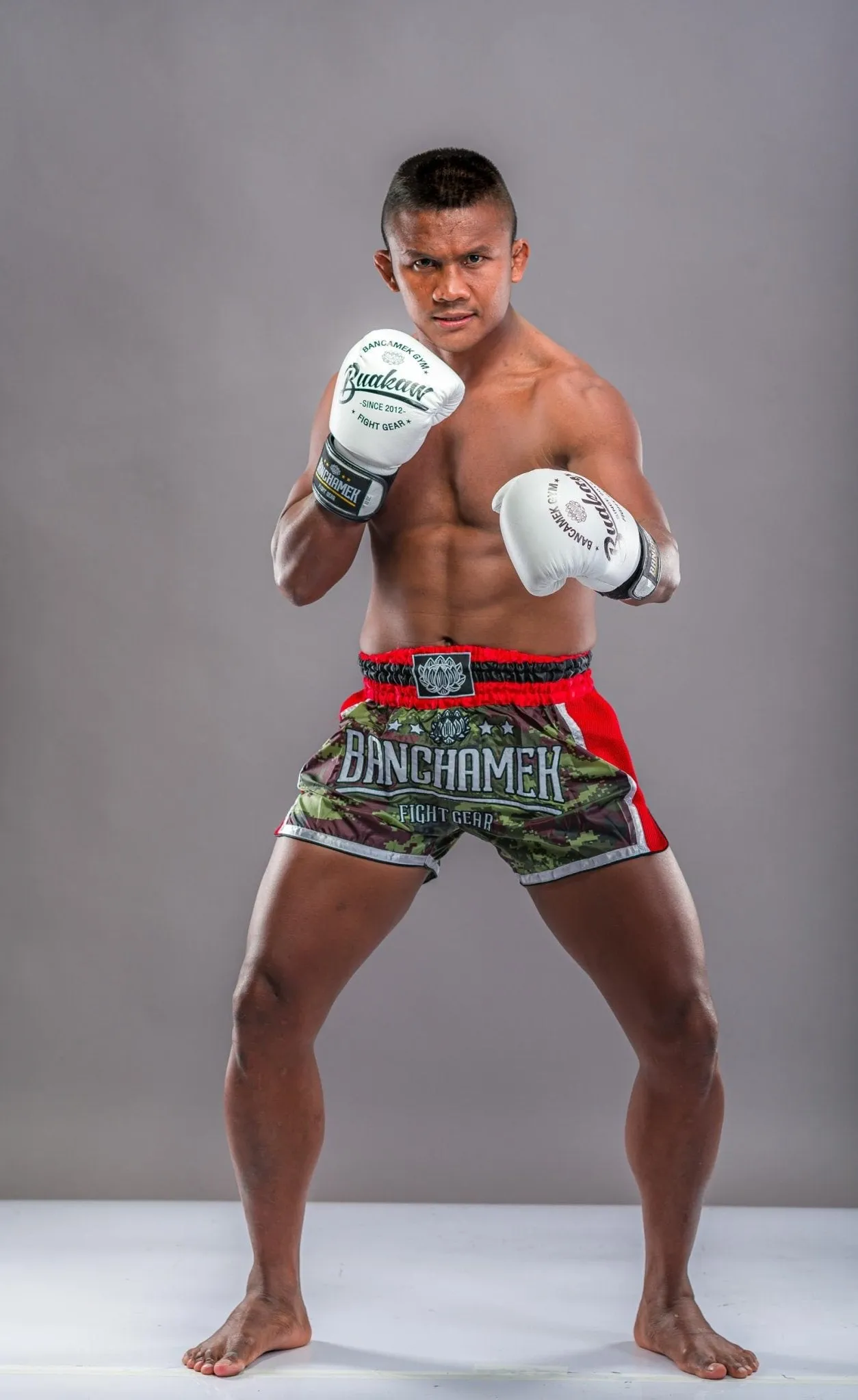 Buakaw Shorts BFG5-2 CAMO RED