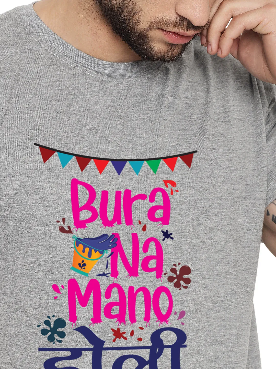 Bura Na Mano Holi Hai Men's Tshirt