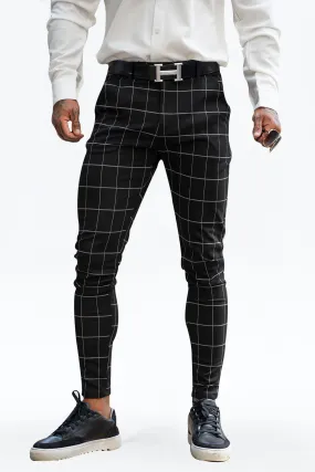 Buy $80 Free Shipping Best Skinny Pants For Men - Black