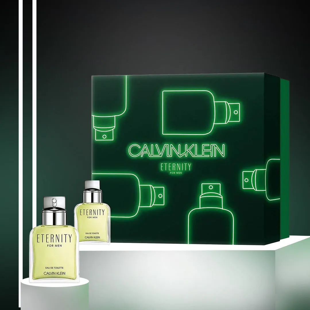 Calvin Klein Eternity For Men Eau De Toilette Spray 200ml Gift Set .II