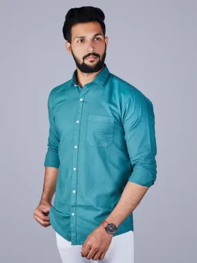 Casual Shirts for Men - Solid Cotton Casual Men Shirt