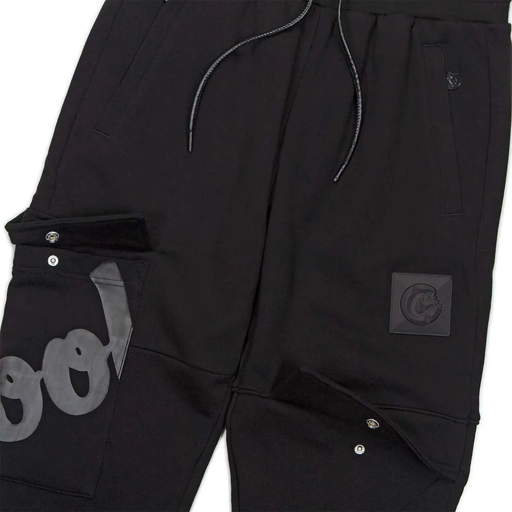 Cookies SF Men Monaco Fleece Cargo Sweatpant (Black)