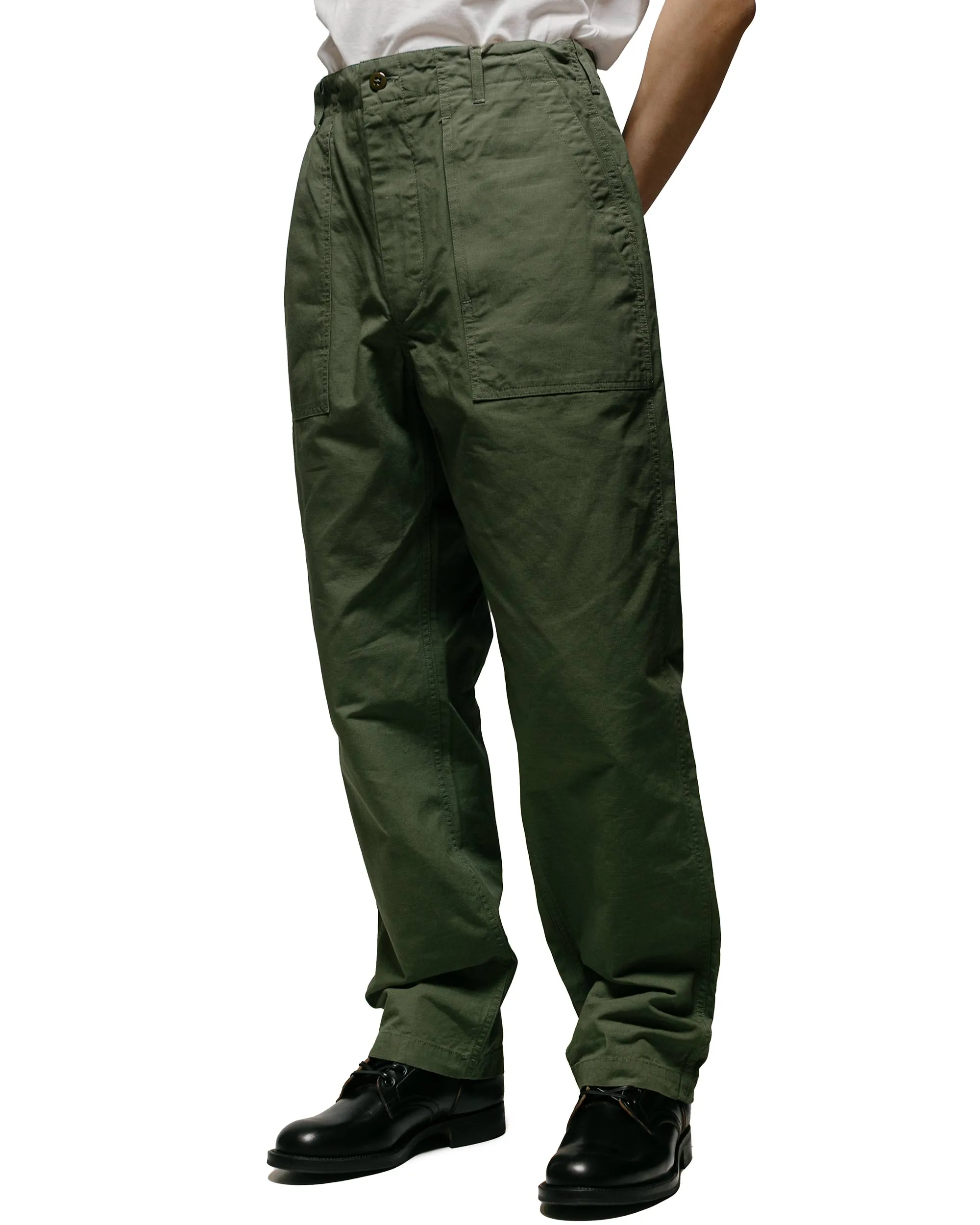 Engineered Garments Fatigue Pant Olive Cotton Ripstop