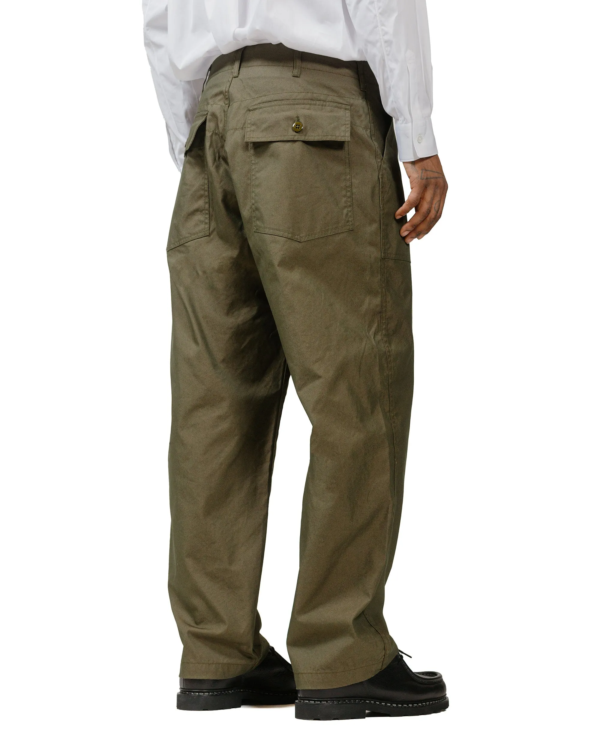 Engineered Garments Fatigue Pant Olive CP Weather Poplin