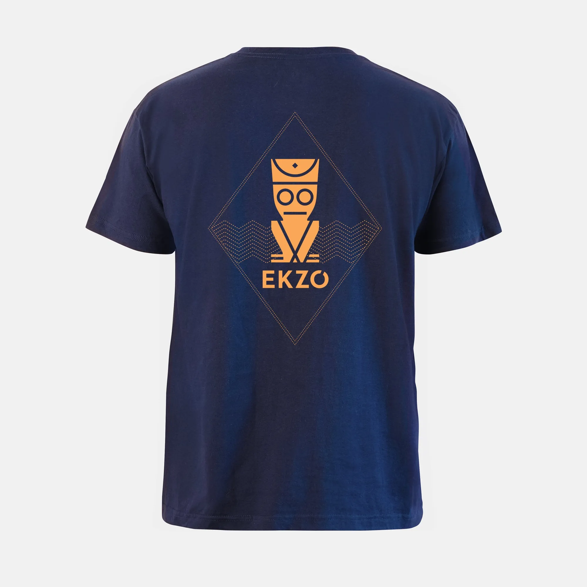 Explorer Tee - Navy/Orange