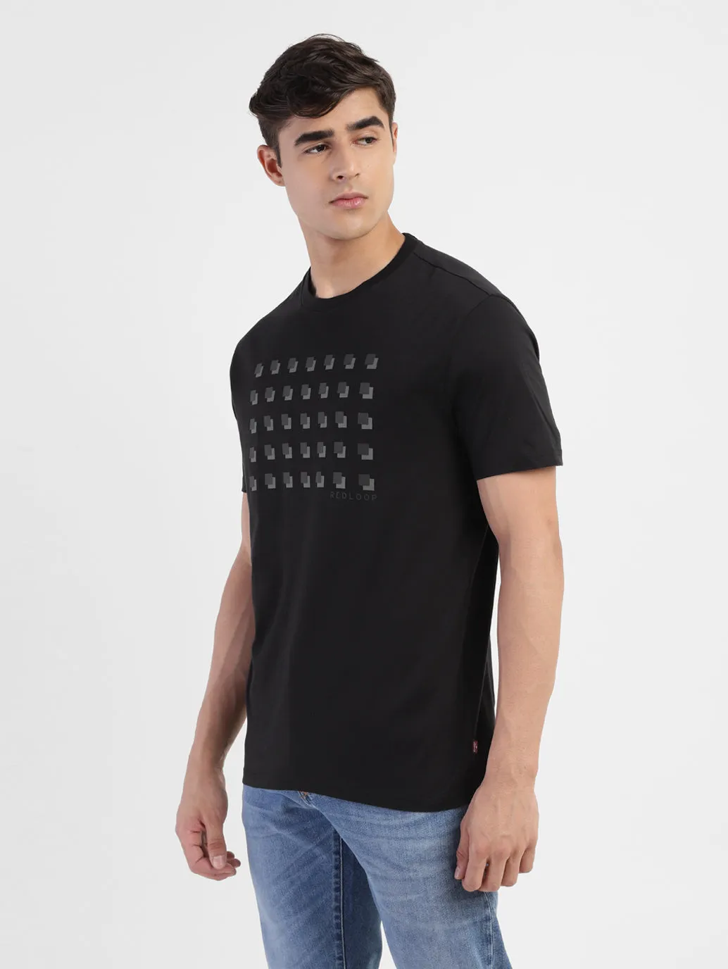 Men Regular Fit Graphics Print T-Shirt