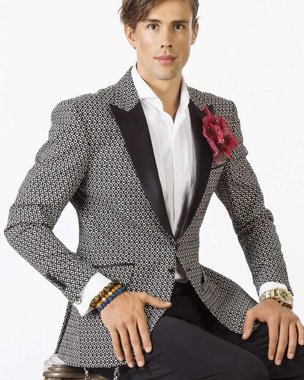 Mens Fashion Blazer - Reggio-          Prom - Tuxedo - Jacket