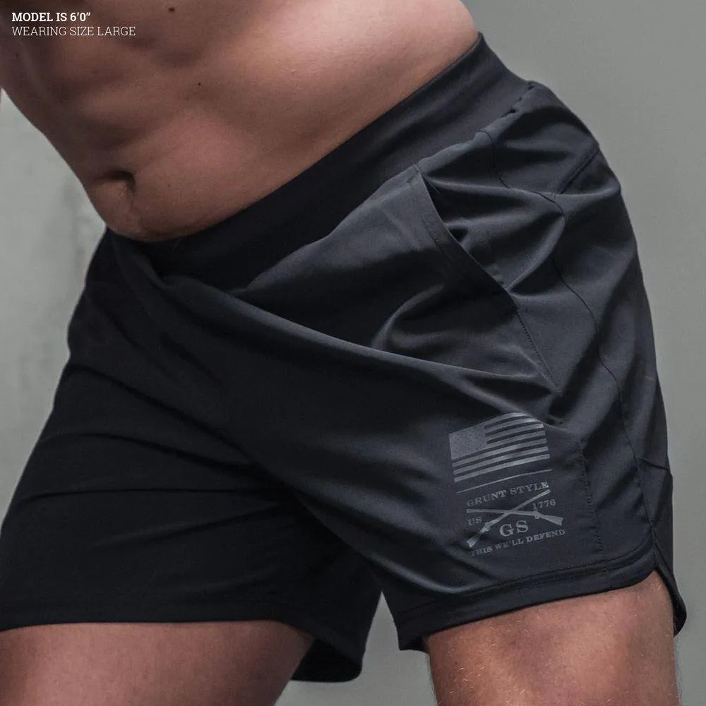 Men's Training Shorts - Black