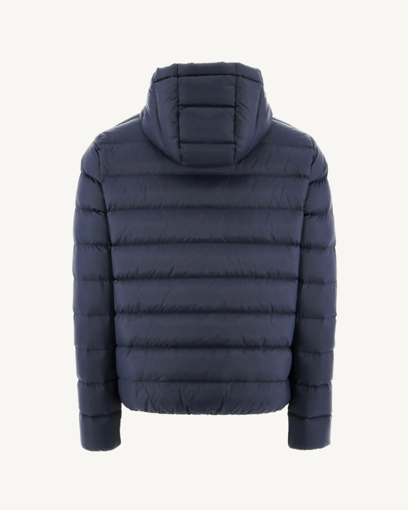 Navy Jorge hooded puffer jacket