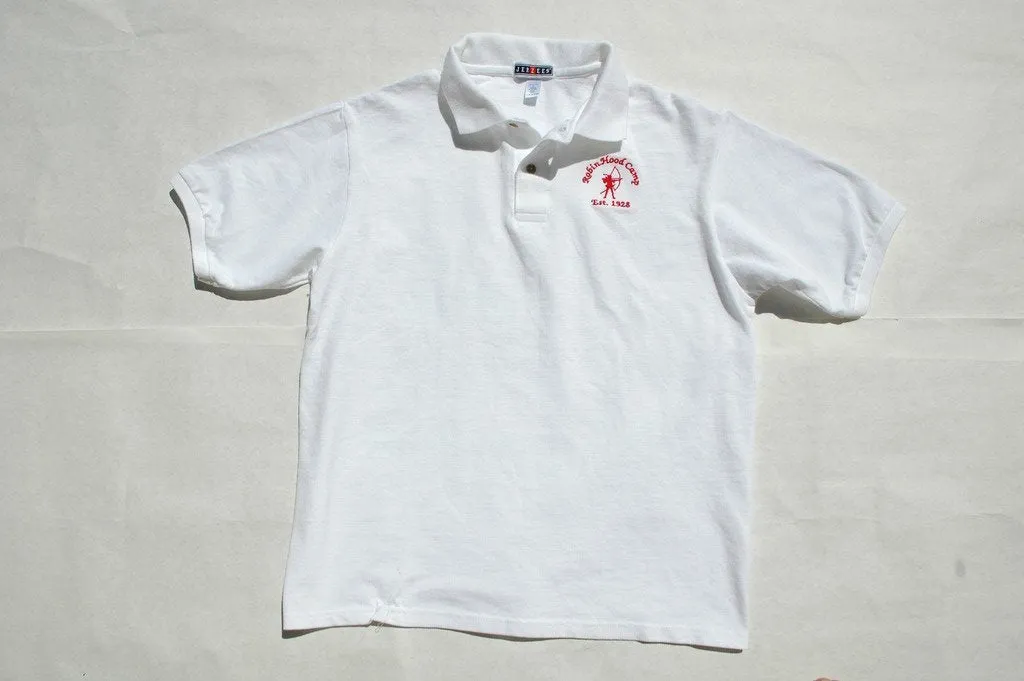 Staff White Polo Male