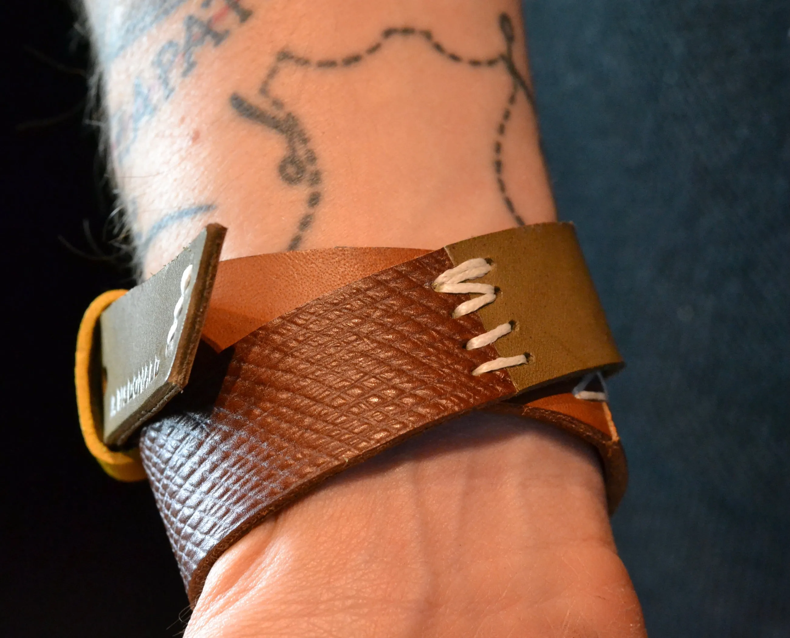 Wrist strap |  Mixed leather